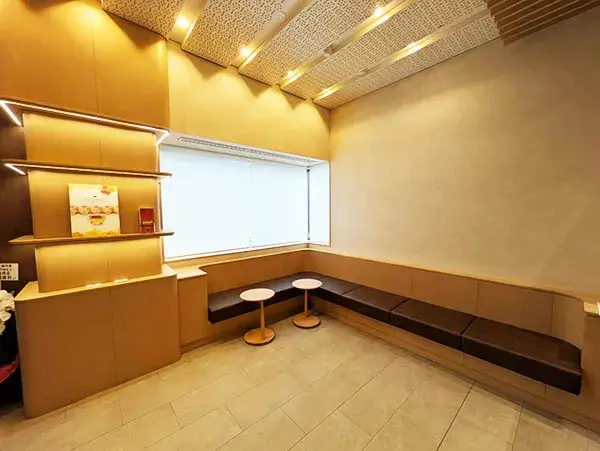 福砂屋 南町田店 休憩スペース